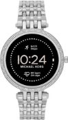 Michael Kors Darci 5e MKT5126 SmartWatch Smoke Steel Metal Strap RRP £300