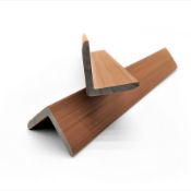 20 of 50 x 20 x 50 Angle Corner Trim Oak / Coffee
