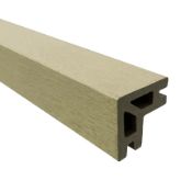 Qty 12 x 3m Long Teak Bull Nosed Edge