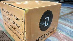 10 Square Meters of Coffee Tiles Composite