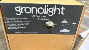 20 Boxes of Grono LED Floor / Decking Lights B1/06