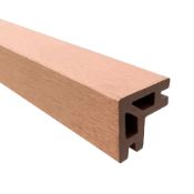 Qty 12 x 3m Long Coffee Bull Nosed Edge