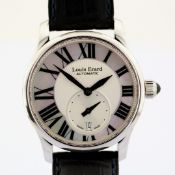 Louis Erard / L'Esprit du Temps Mother Of Pearl Dial - Gentlemen's Steel Wristwatch