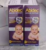 180 x Abidec Immune Support 2 In 1 Drops Vitamin D + Friendly Bacteria