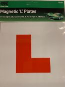 70 x Pack of 2 Magnetic L Plates