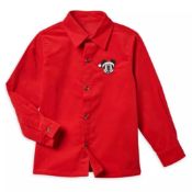 5 Qty x RRP £35 Disney Store Mickey Mouse Vintage Christmas Shirt For Kids