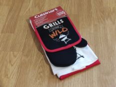 Packed Cuisinart 4 Piece BBQ Set RRP £34.99 (RS-A0044/1)