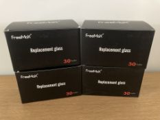 3 Wholesale Boxes of Genuine Freemax MeshPro Twin Pack Replacement Glass Bulbs