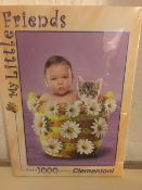 4 x Baby & Kitten Jigsaw