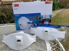 1x Box 3M Disposable Respirator Mask 120 Masks