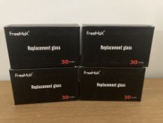 4 Wholesale Boxes of Genuine Freemax Fireluke 2 4ml Replacement Glass Bulbs