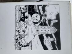 Thomas The Tank Engine & Friends Original Artwork, Signed By Timothy Marwood Full Page Donald