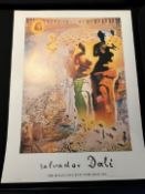 Ten (10) Salvador Dali Prints Including The Hallucionenic Toredor 1968