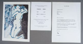 Tracey Emin (b 1963) ‘The Last Great Adventure Is, You’, Low Edition, Signed, 2014