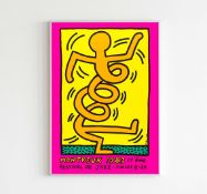 Keith Haring Poster For Montreux Jazz Festival 1983.