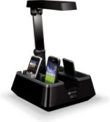 3 x OttLite 13W Charging Valet Desk Lamp - Black