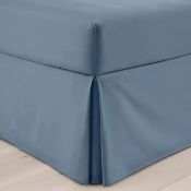 Base Valance Sheet Blue Haze Super King