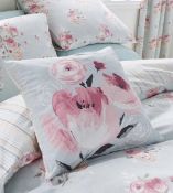 Penelope Vintage Floral Square Cushion 45 x 45 cms