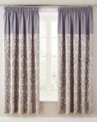 Thea Blackout Jaquard Curtains 168 x 183 cms