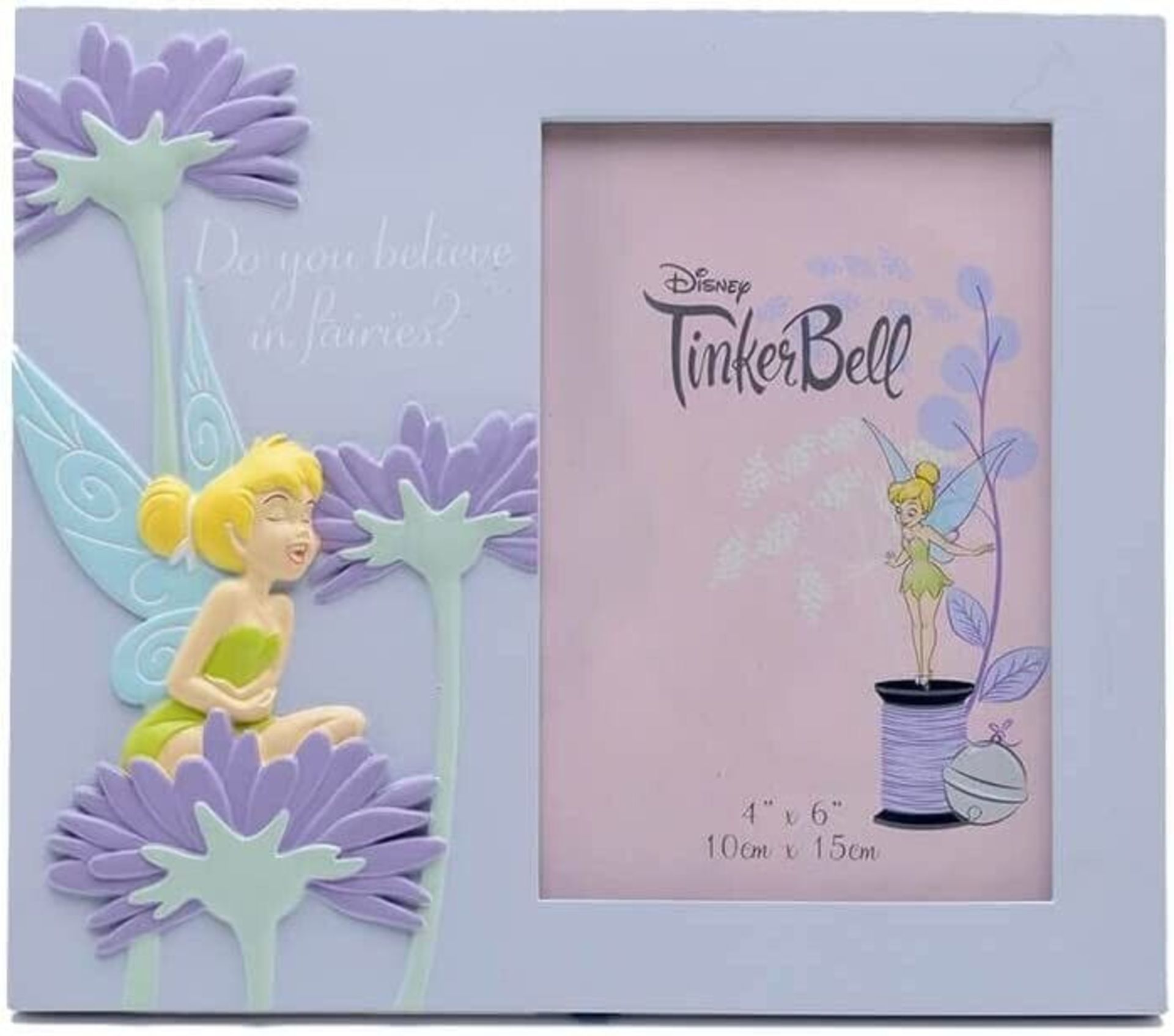 10 x Tinkerbell Resin Photo Frame 4 x 6"