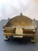 An Antique Brass Temple Deity