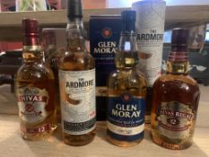 A Connoisseur's Collection: Four Exquisite Scottish Malts