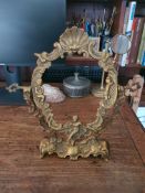 Brass Dresser Vanity Mirror Frame