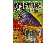 Startling Stories Classic Cult Sci-Fi Covers Metal Signs Stunning Metal Art