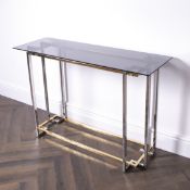 Bullion Gold Console Table RRP - £719