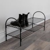 Gold Shoe Rack RRP - £80