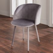 Velvet Covered Dining Chair (Set of 2) RRP - £400