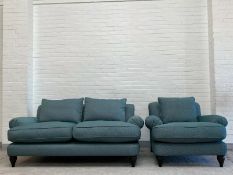 John Lewis Croft Collection Findon 2 Seater Sofa + Armchair