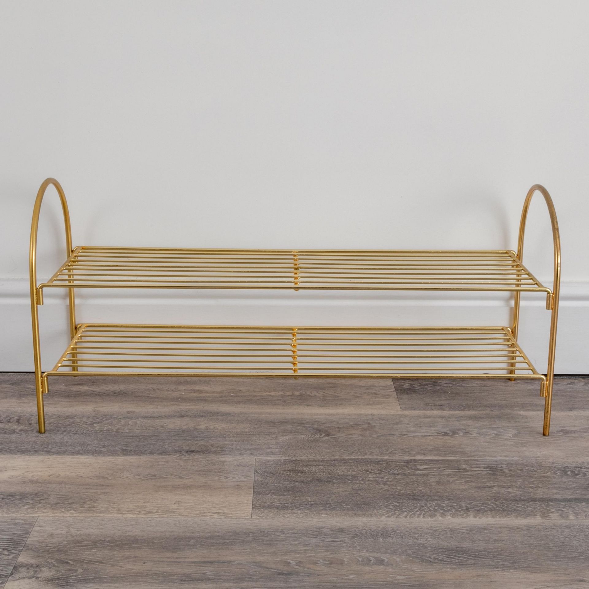Gold Shoe Rack RRP - £80 - Image 6 of 13