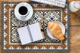 Verona Vinyl Table Mat 33x45cm (Set of 4) RRP - £44