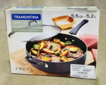 Tefal Hard Anodized Aluminium Deep Saute Pan New Sealed Box