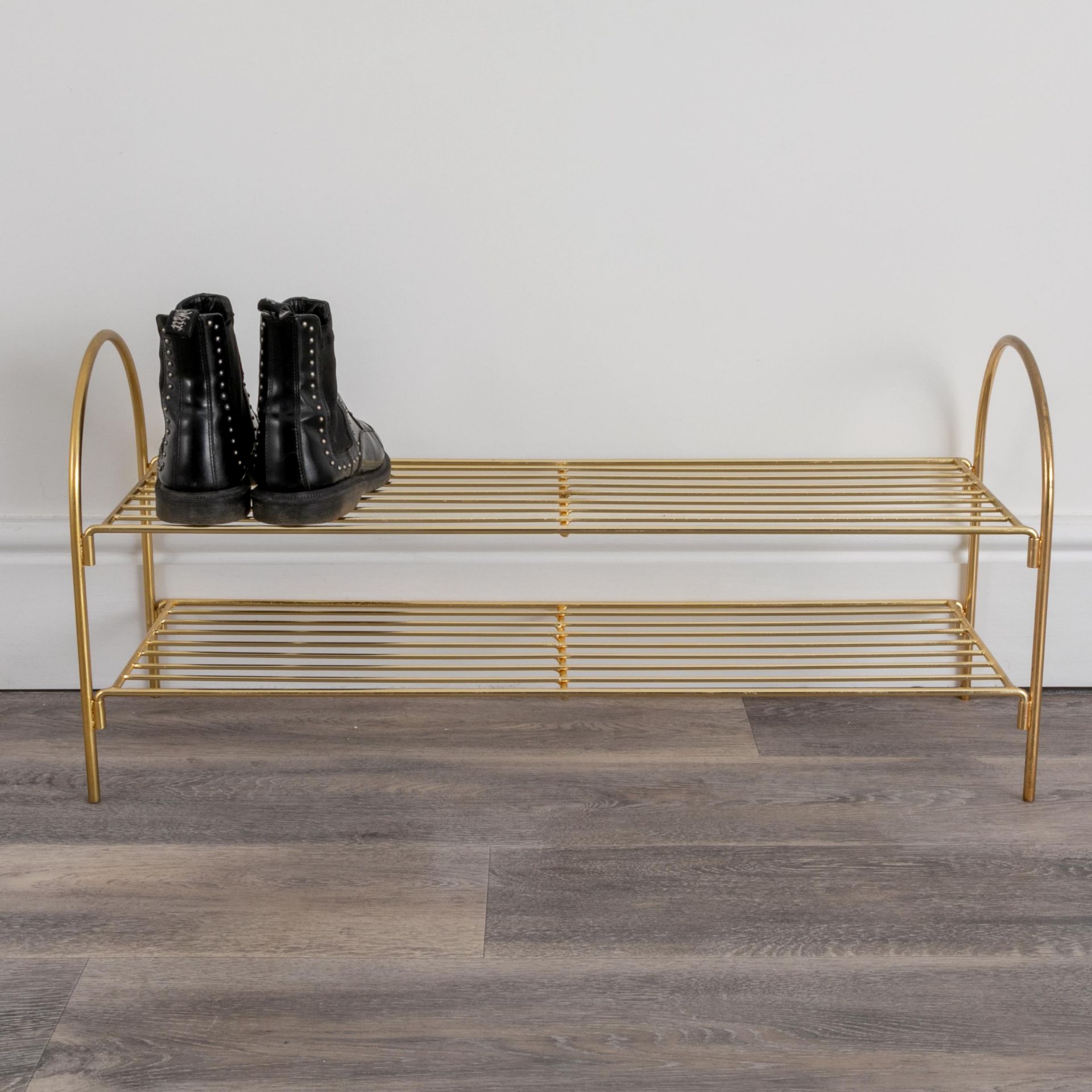Gold Shoe Rack RRP - £80 - Image 3 of 13