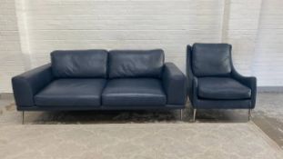 Bellagio Medium Sofa + Matching Tod`s Armchair RRP£2598