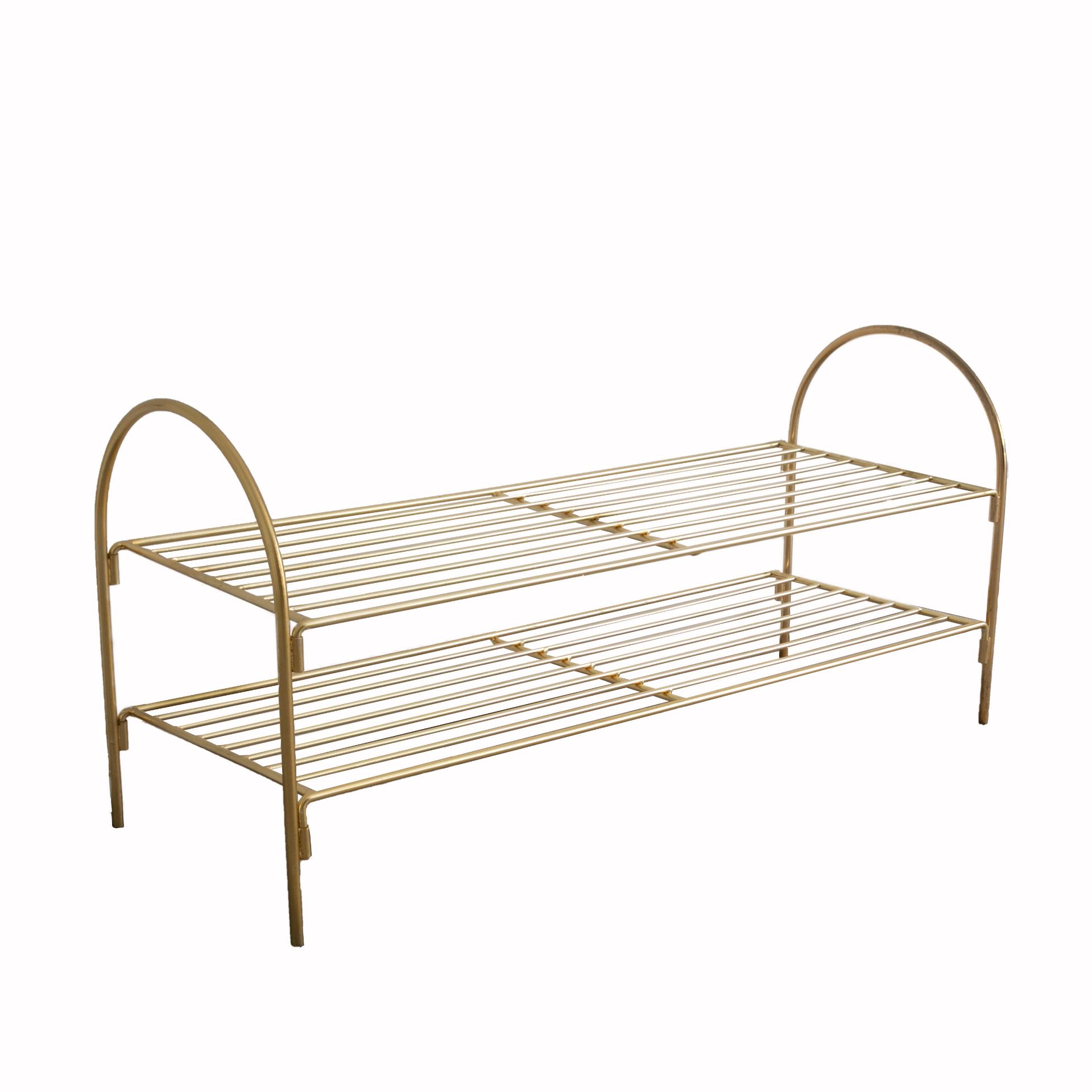 Gold Shoe Rack RRP - £80 - Image 13 of 13