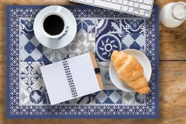 Maroc Vinyl Table Mat 33x45cm (Set of 4) RRP - £44