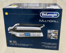 De'longhi MultiGrill Grill & Griddle Plates, CG1020D, 2000W New Sealed Box