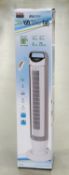 Seville Ultra Slimline Tower Fan White EHF10202K New Sealed Box