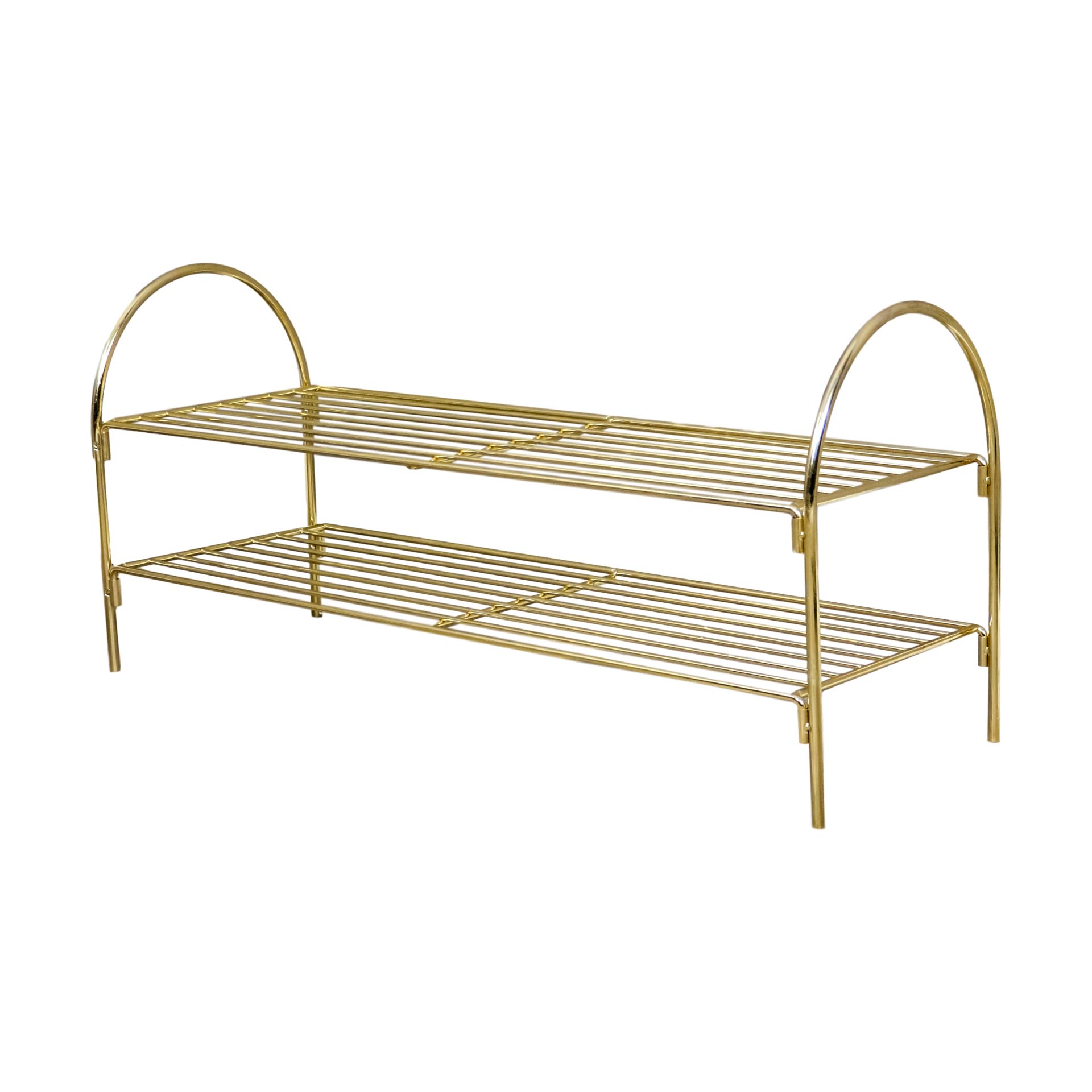 Gold Shoe Rack RRP - £80 - Image 10 of 13
