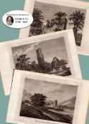 Kerry Ireland 225 Years-Old Job-Lot F. Grose 1792-1797 Antique Copper Block Engravings