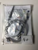 Agilent Keysight N2873A 10:1 500 MHz Passive Oscilloscope Probe Accessories Used
