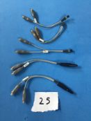 5x Agilent E2678A InfiniiMax Solder In Probe Head