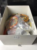 Box of Mixed Fiber Optic Cables
