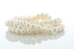 36 inch Round Freshwater Cultured 8.5 - 9.0mm Pearl Necklace