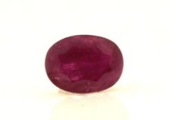 Loose Oval Ruby 1.77 Carats