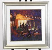 Tony Rome Pastel Restaurant Scene