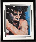Mick Jagger Limited Edition By The Late Sidney Maurer 